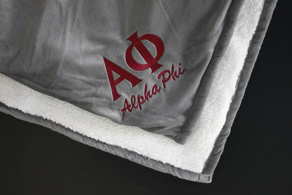 Alpha Phi Sorority Mountain Lodge Blanket 1