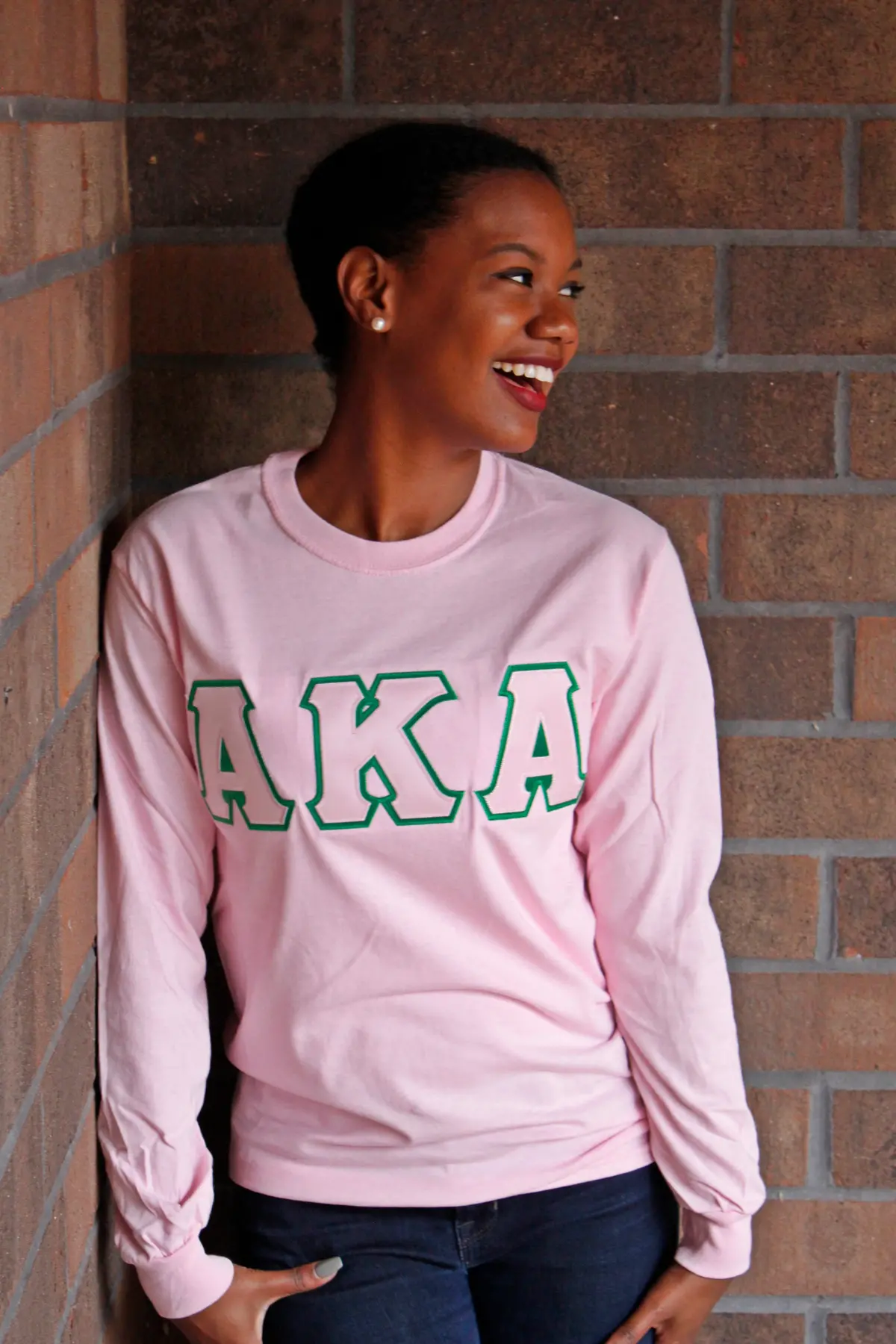 Alpha Kappa Alpha Greek Long Sleeve 1