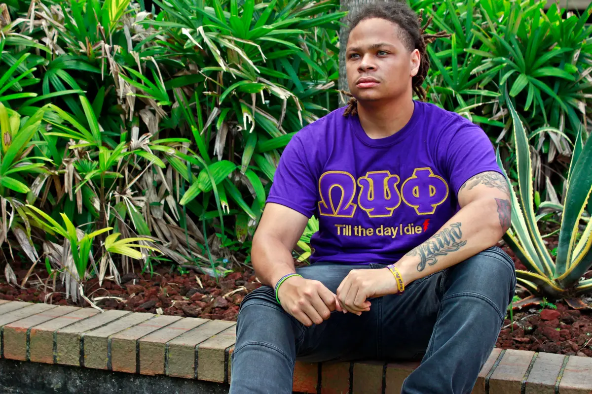 1911 Purple And Old Gold Till The Day I Die Tee 1