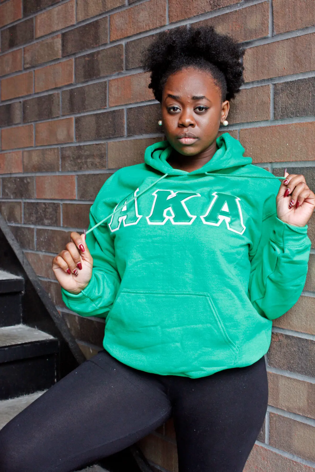 Alpha Kappa Alpha Greek Hoodie 1