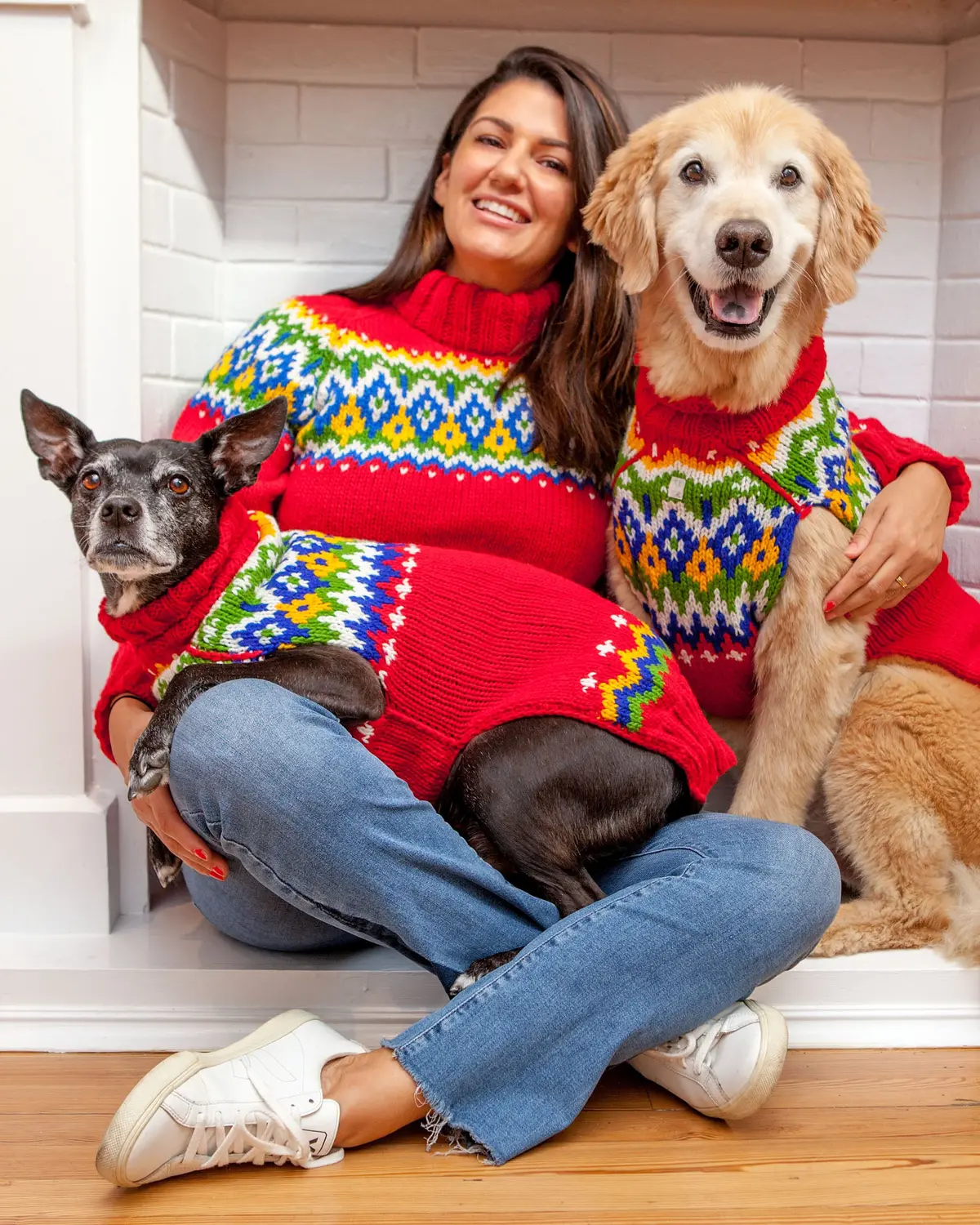 Festive Fairisle Human Sweater << Final Sale >> 1