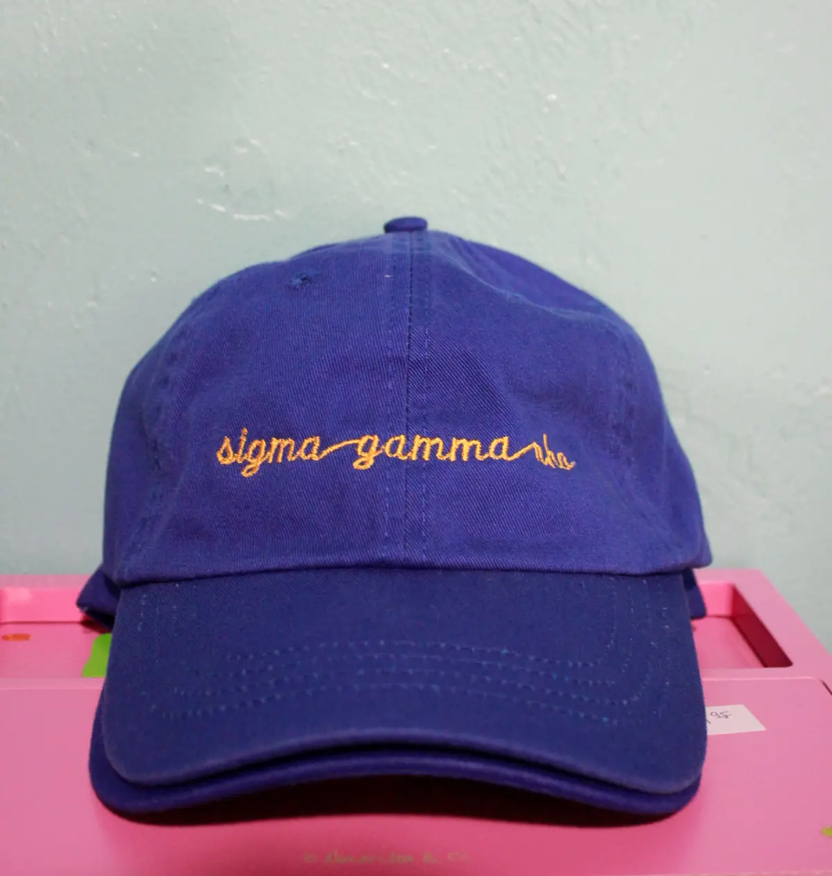 Sigma Gamma Rho Script Hat 1
