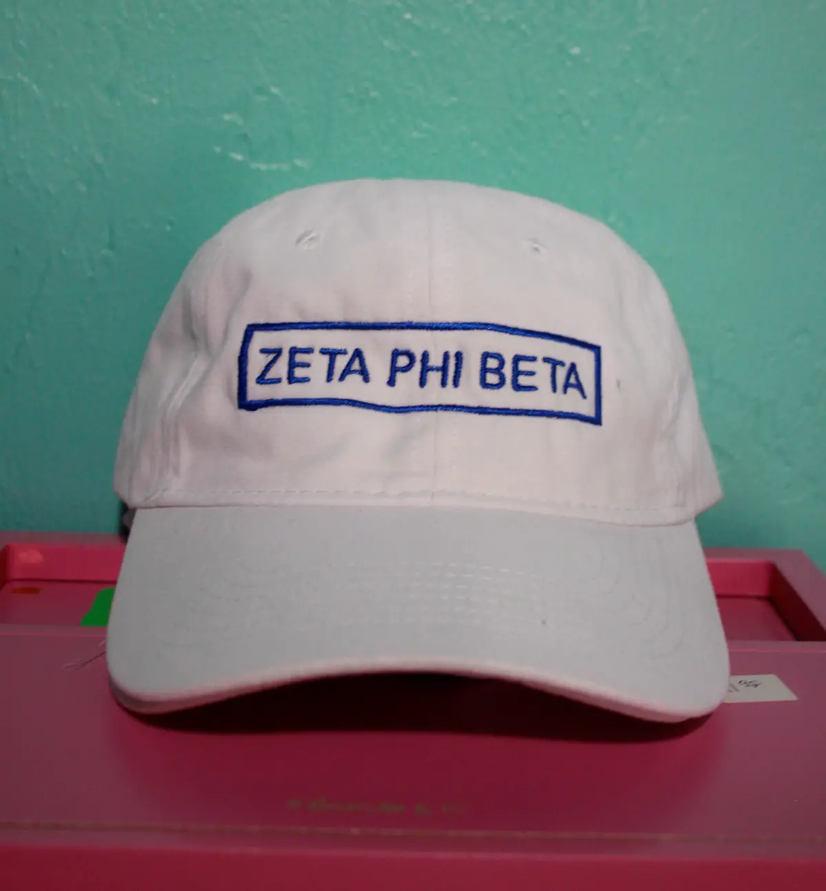 Zeta Phi Beta Rectangle Hat 1