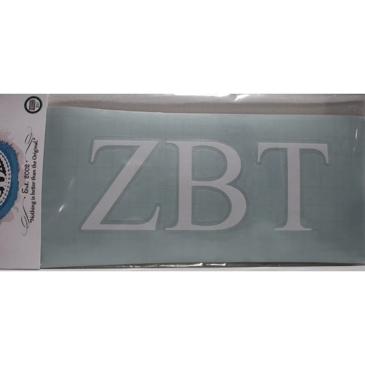 Zeta Beta Tau Vinyl Decal 1