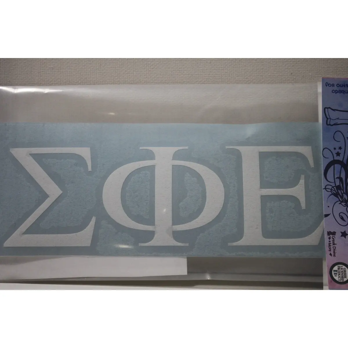 Sigma Phi Epsilon Vinyl Decal 1
