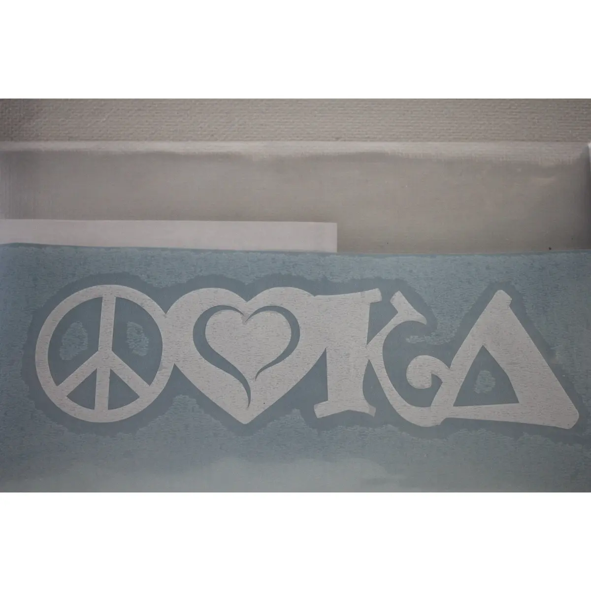 Kappa Delta Peace Love Decal - Discontinued 1