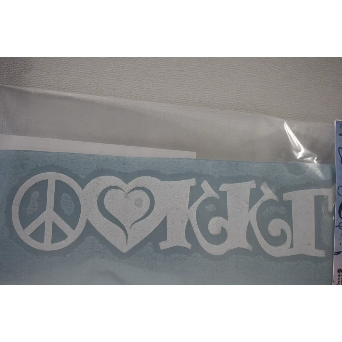 Kappa Kappa Gamma Peace Love Decal - Discontinued 1