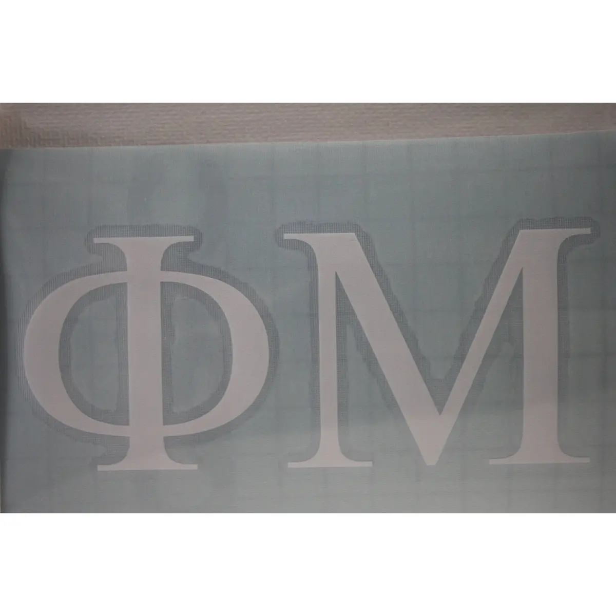 Pan Phi Mu Vinyl Decal 1
