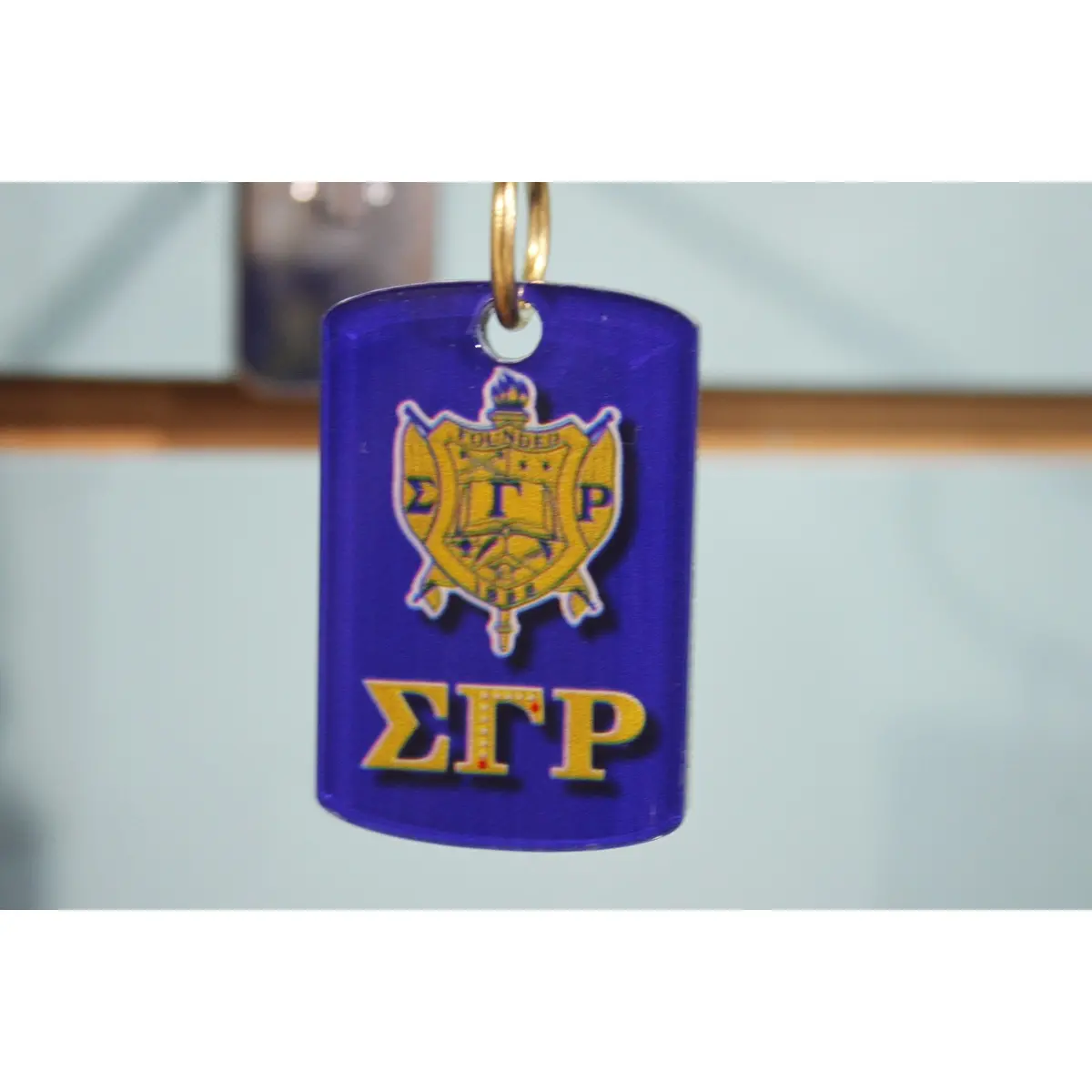 Sigma Gamma Rho Two-Sided Acrylic Keychain 1