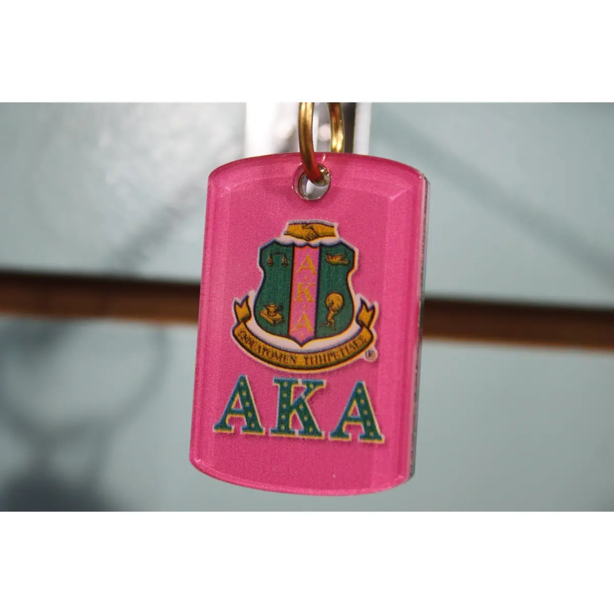 Alpha Kappa Alpha Two-Sided Acrylic Keychain 1