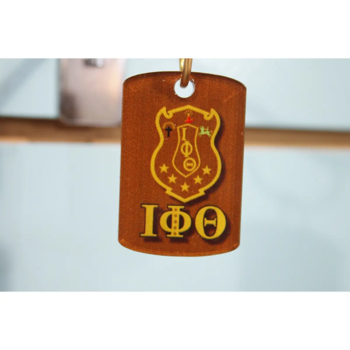 Iota Phi Theta Two-Sided Acrylic Keychain 1