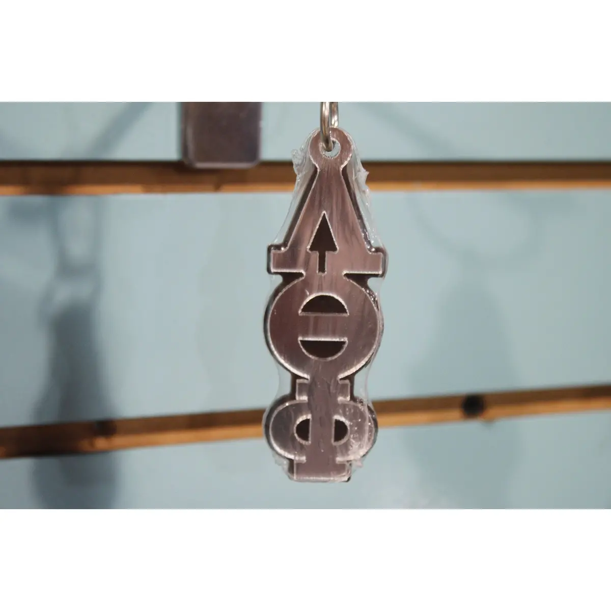 Lambda Theta Phi Greek Letter Acrylic Keychain 1