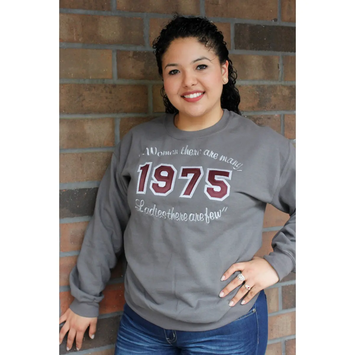 Lambda Theta Alpha 1975 Tagline Crewneck 1