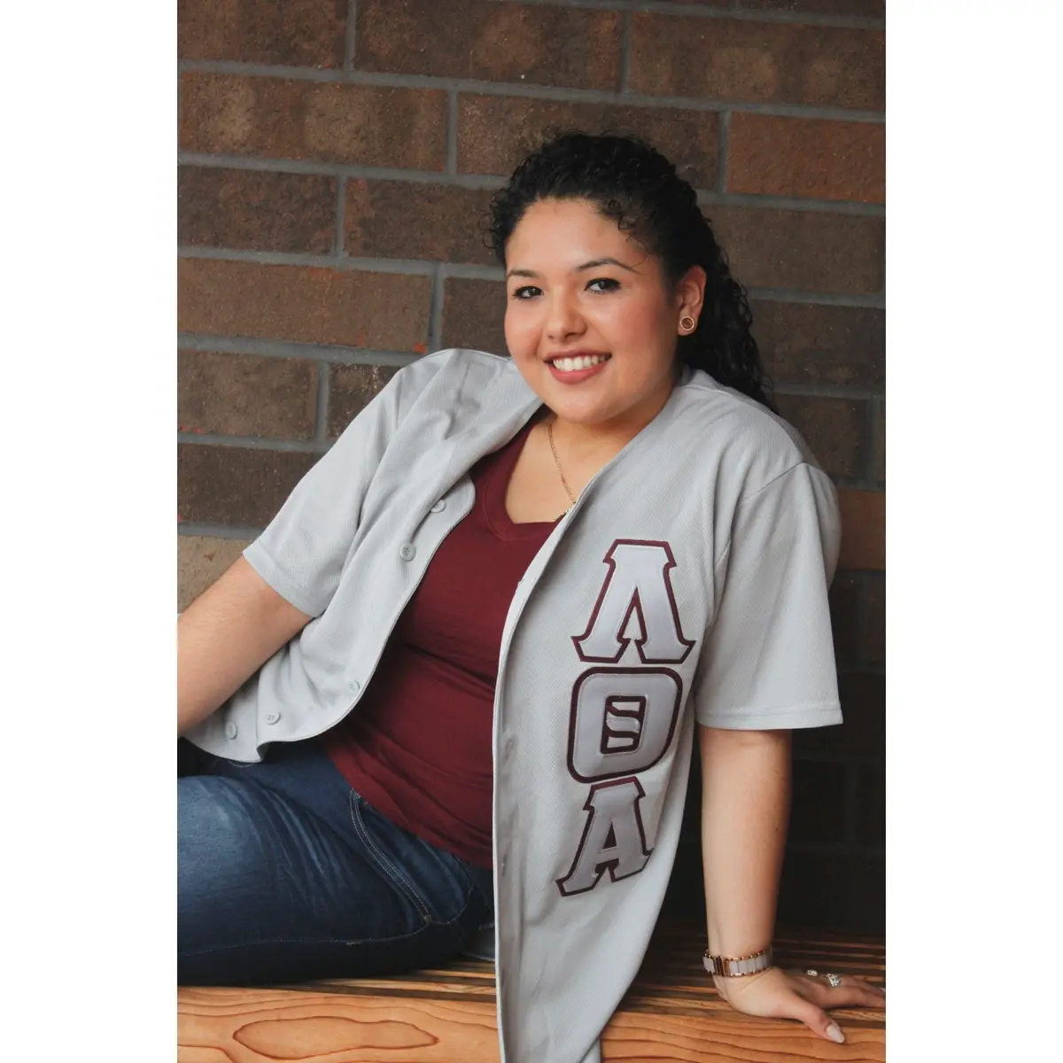 Lambda Theta Alpha Baseball Jersey 1