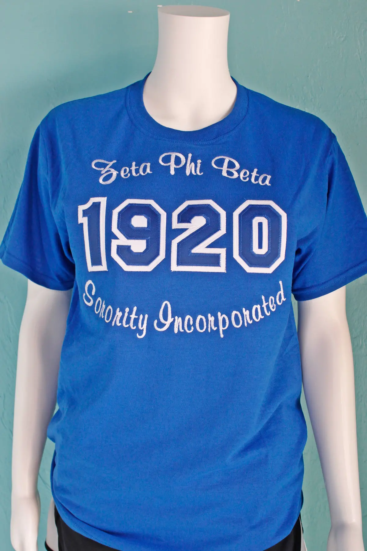 Zeta Phi Beta Year W/ Embroidery Tee 1