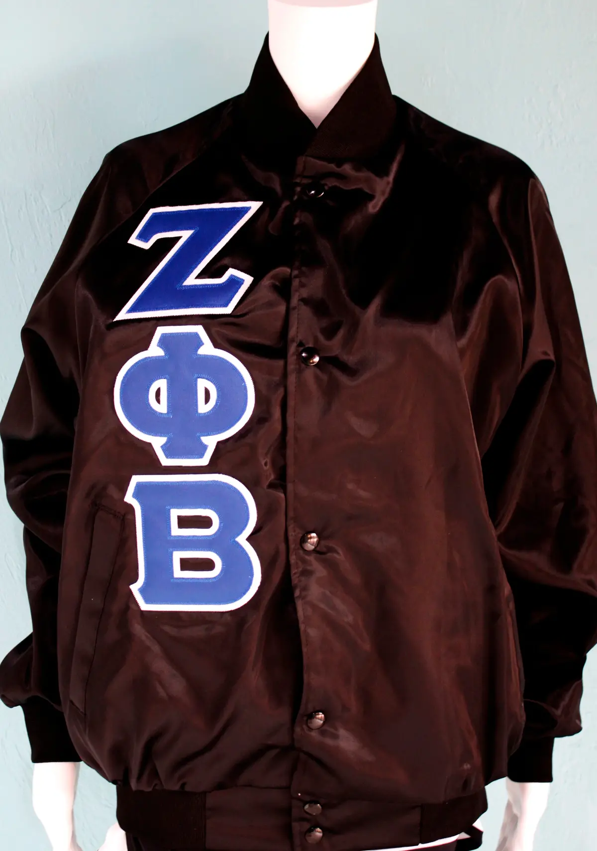 Zeta Phi Beta Satin Jacket 1