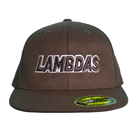 Lambda Theta Phi Lambdas Flatbill Fitted Hat 1