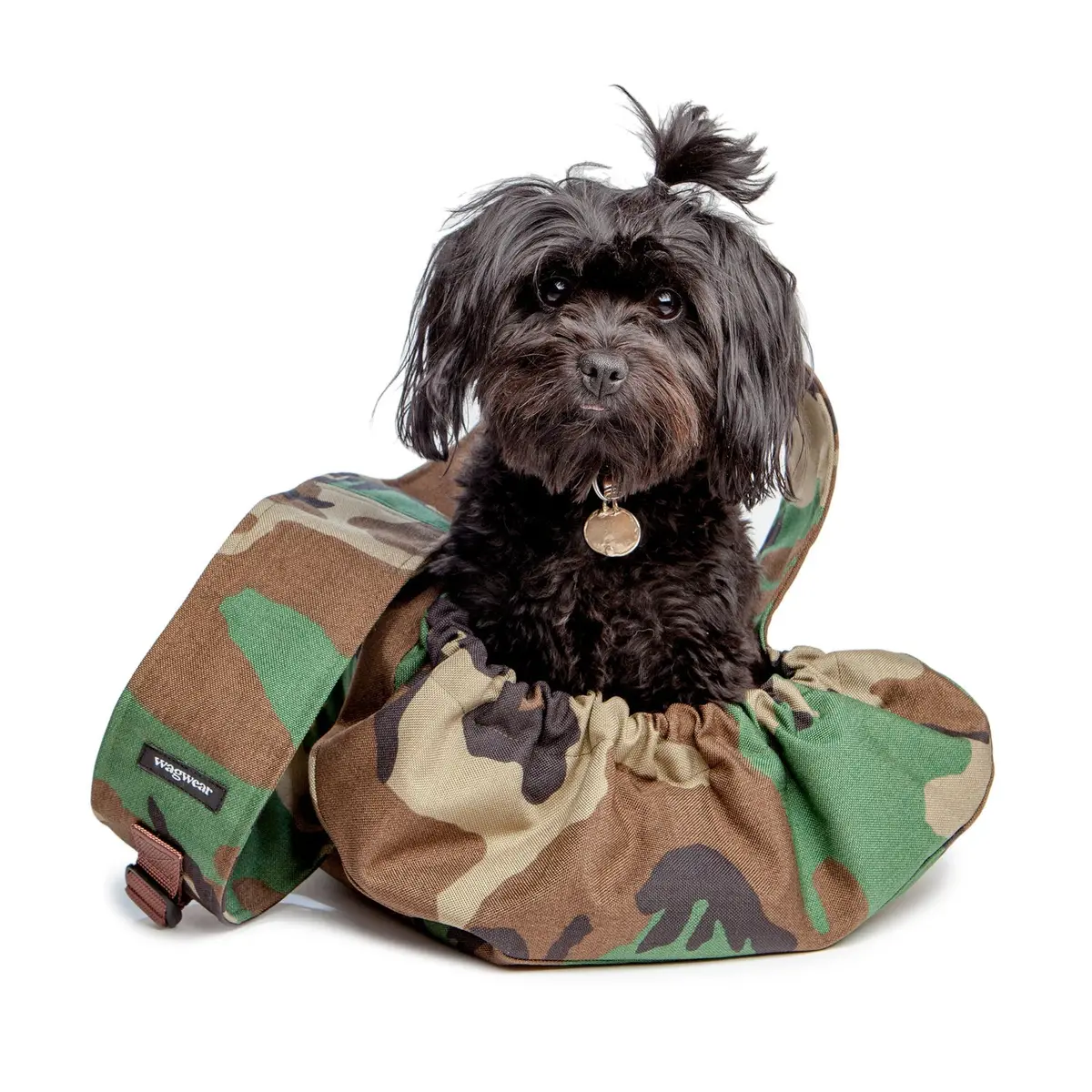 Wagwear | Messenger Pouch Carrier In Camo 1