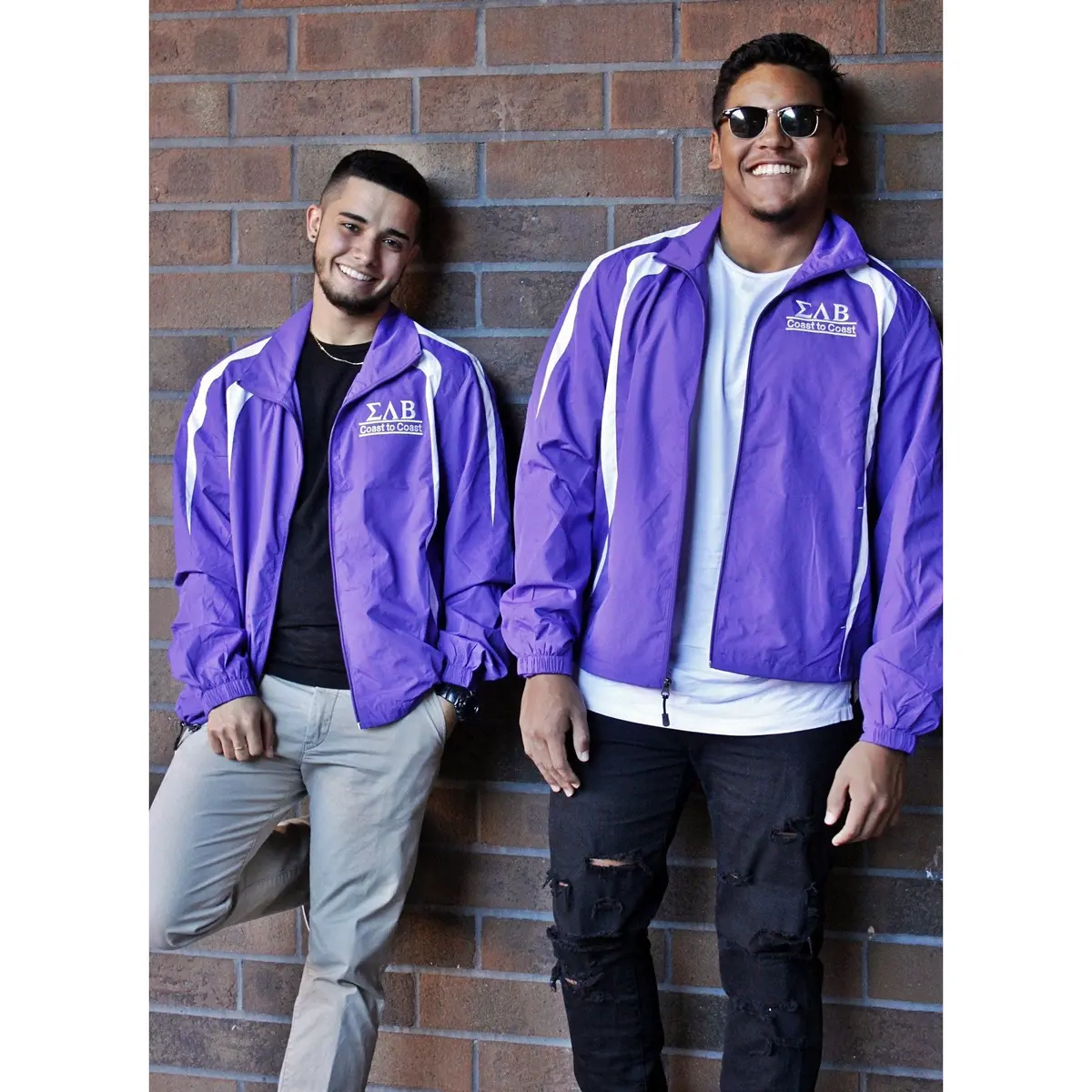 Sigma Lambda Beta Zip-Up Windbreaker 1