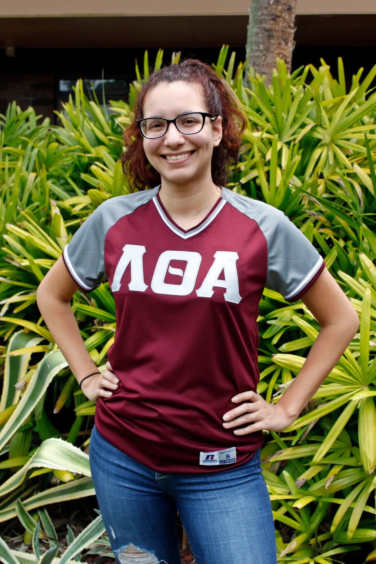 Lambda Theta Alpha Ladies Classic V-Neck Jersey 1