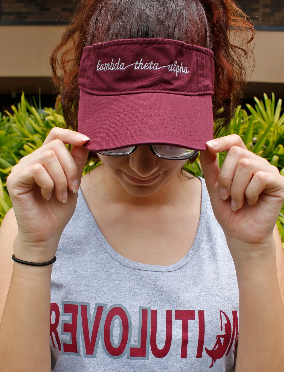 Lambda Theta Alpha Visor 1