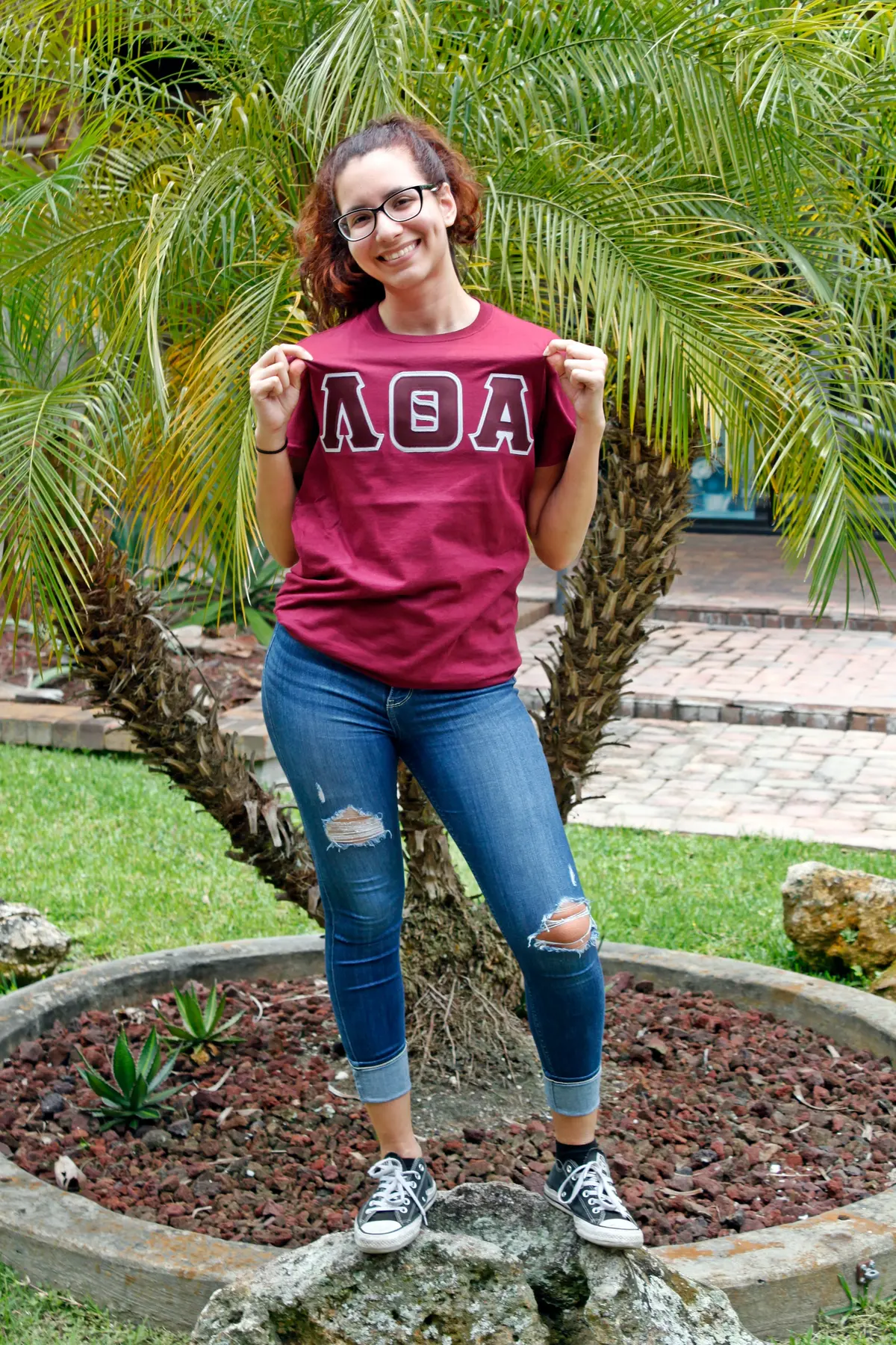Lambda Theta Alpha Greek Tee 1