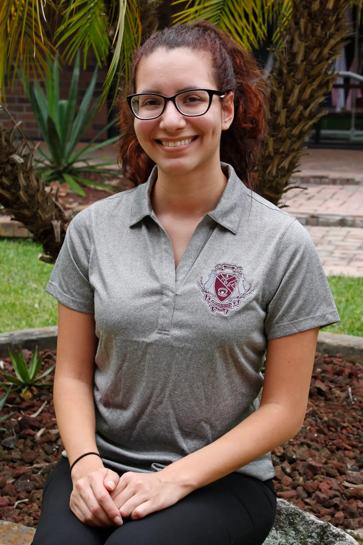 Lambda Theta Alpha Ladies Heather Contender Polo 1