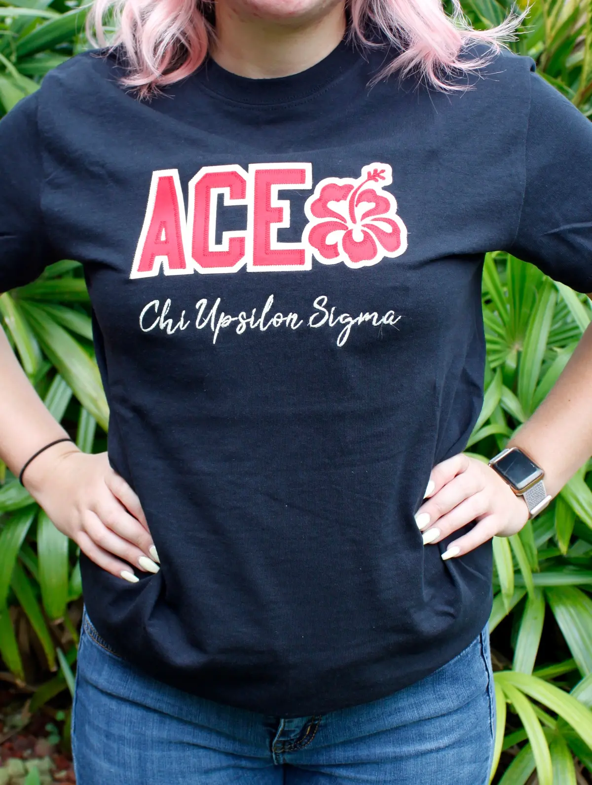 Chi Upsilon Sigma Word Tee 1