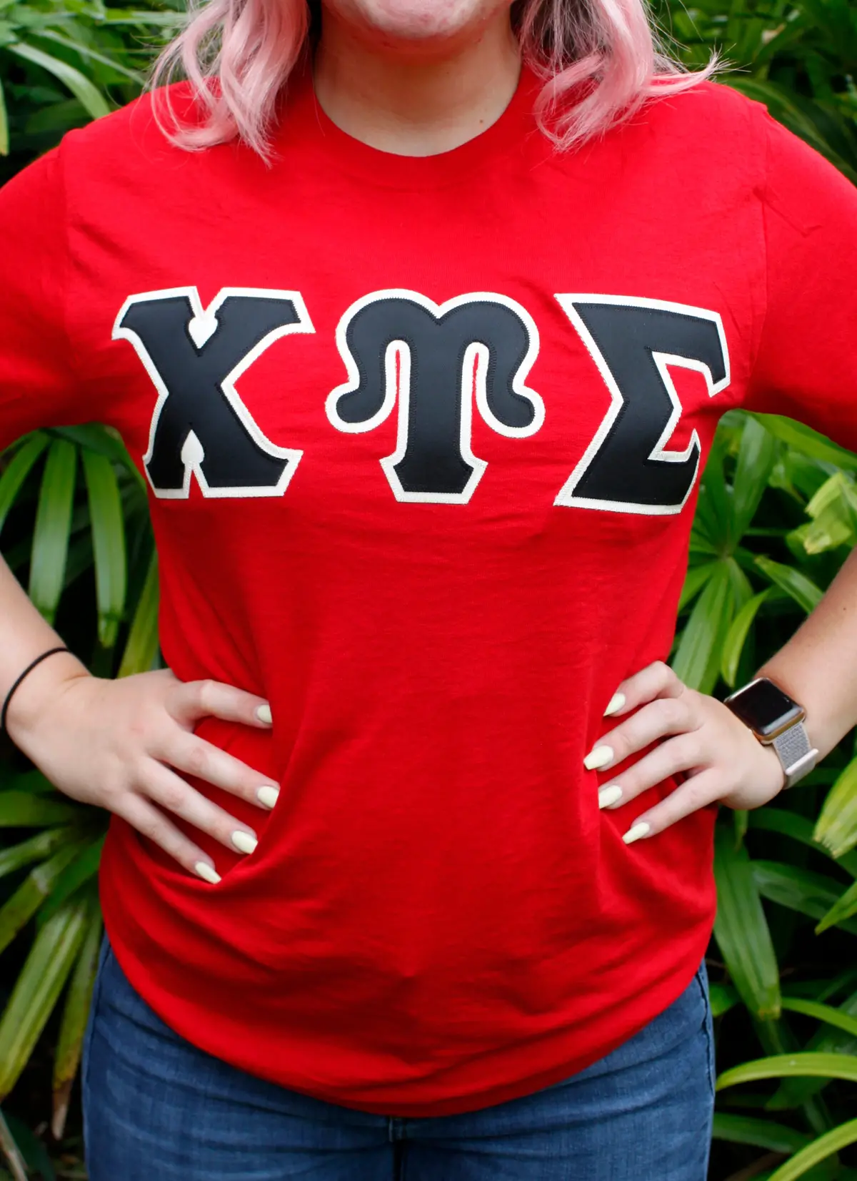 Chi Upsilon Sigma Greek Tee 1