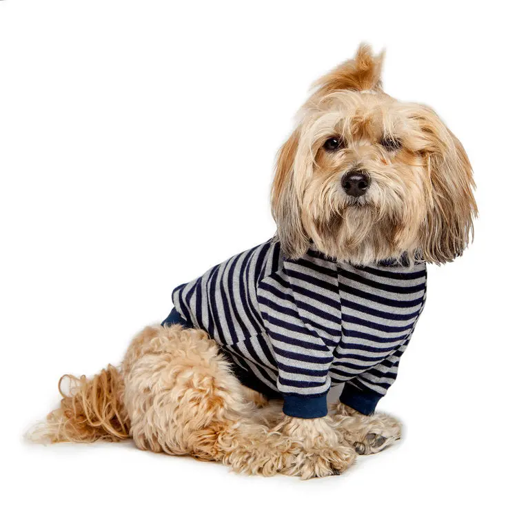 Dog & Co. | Cheeky Stripe Pullover In Grey & Navy (Big Dog Sale) 1