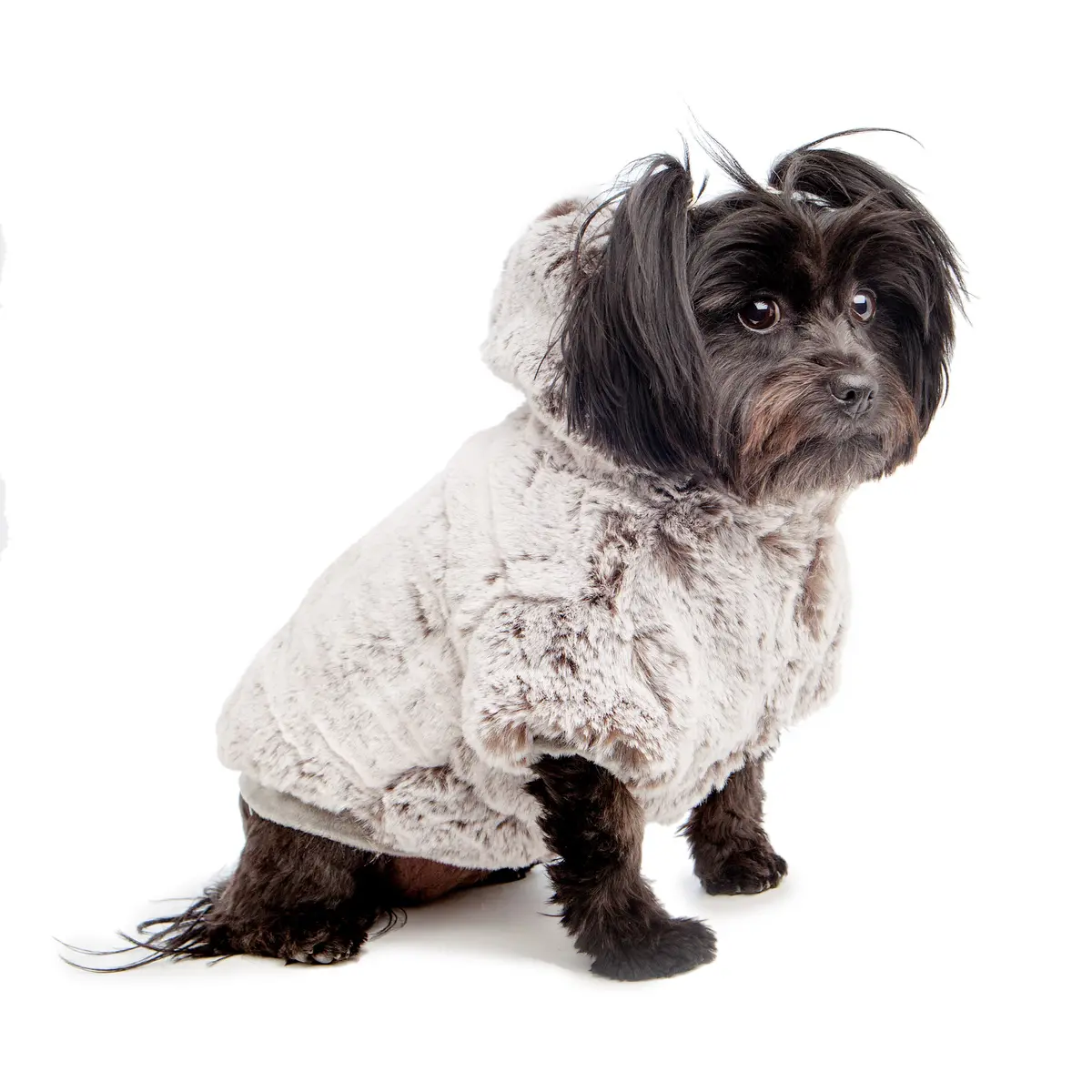 Croci | Elegant Faux Fur Jacket 1