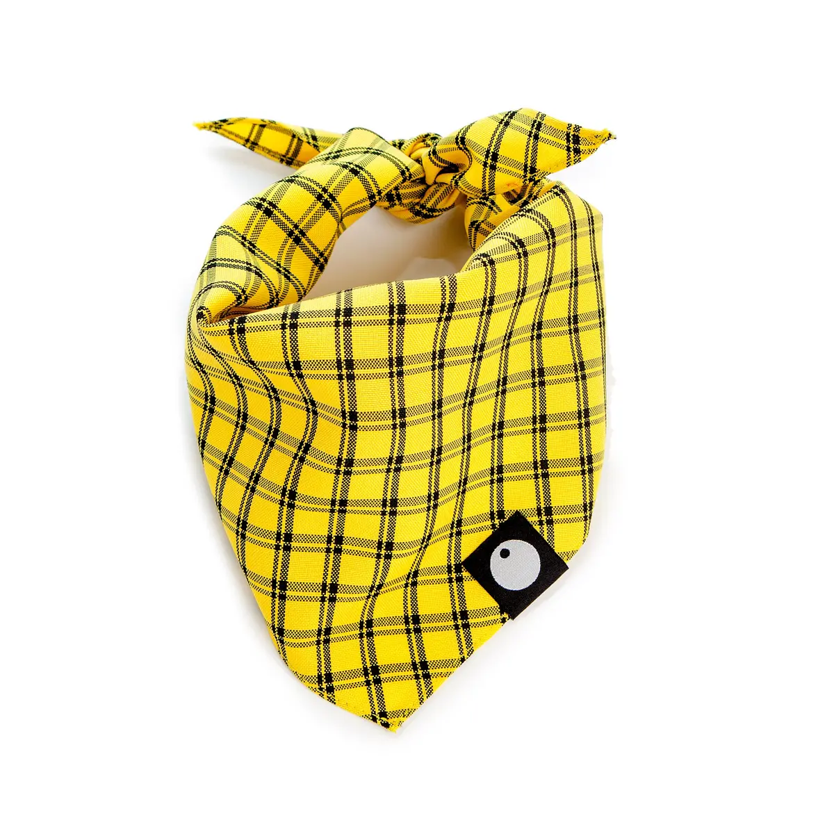 Dog & Co. | Check Bandana In Yellow 1