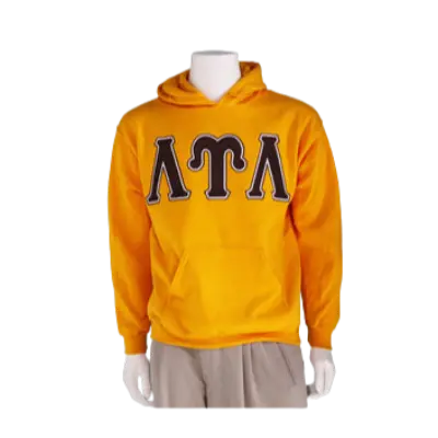 Lambda Upsilon Lambda Satin Stitch Greek Hoodie 1