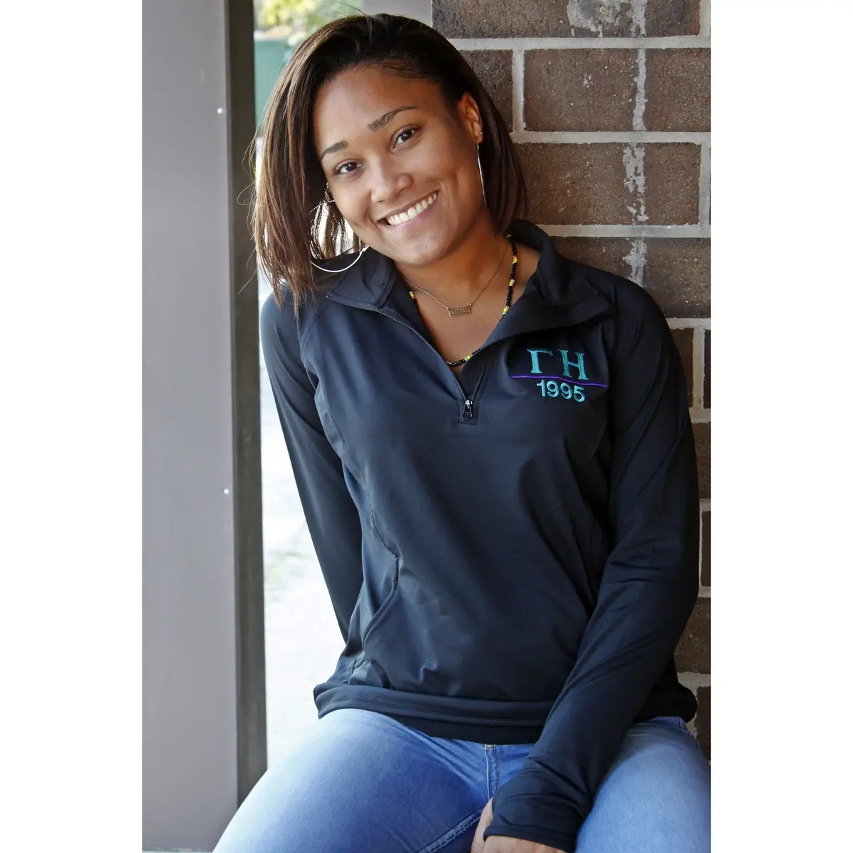Gamma Eta 1/4 Zip Pullover 1