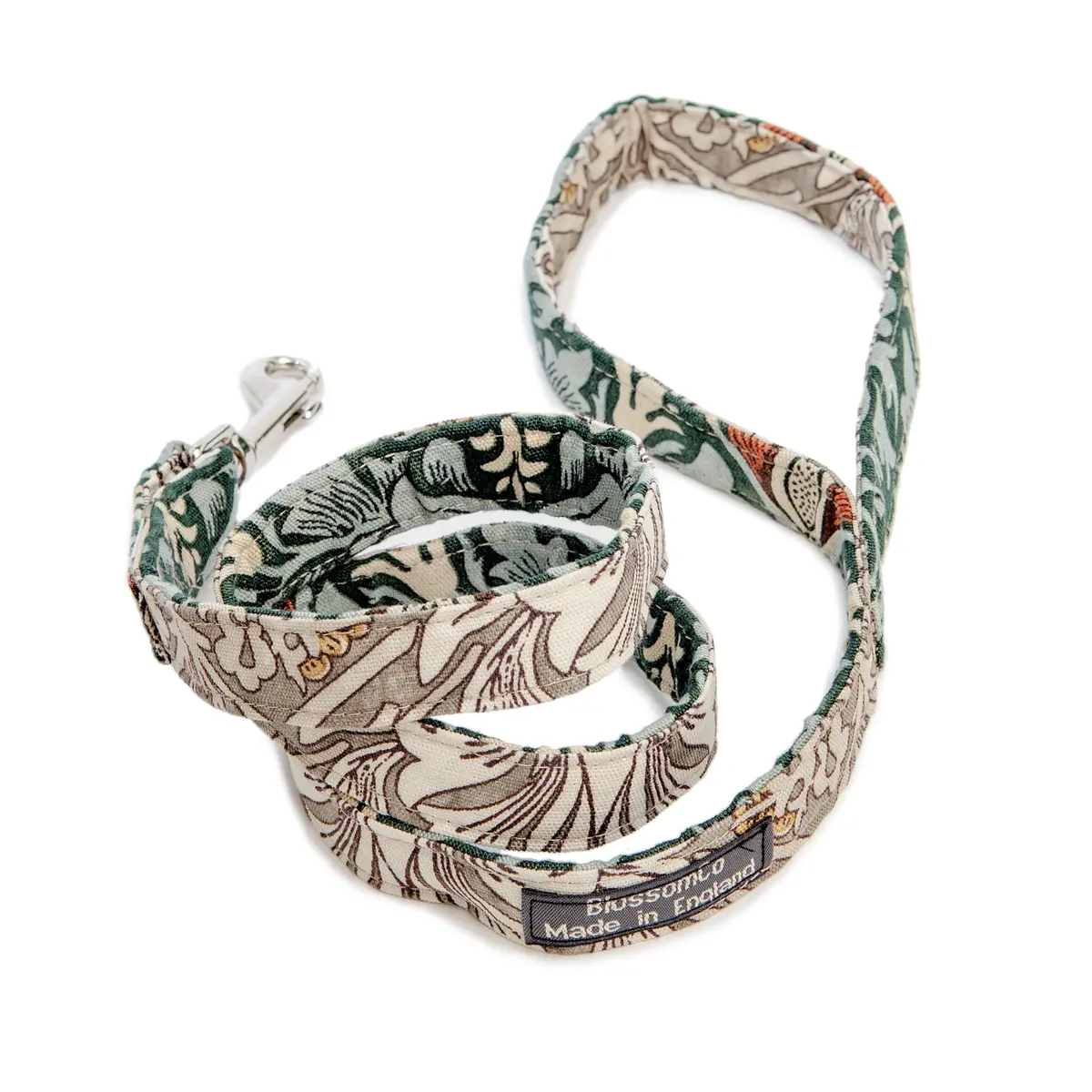 Blossom Co. | Snakeshead William Morris Print Dog Lead 1
