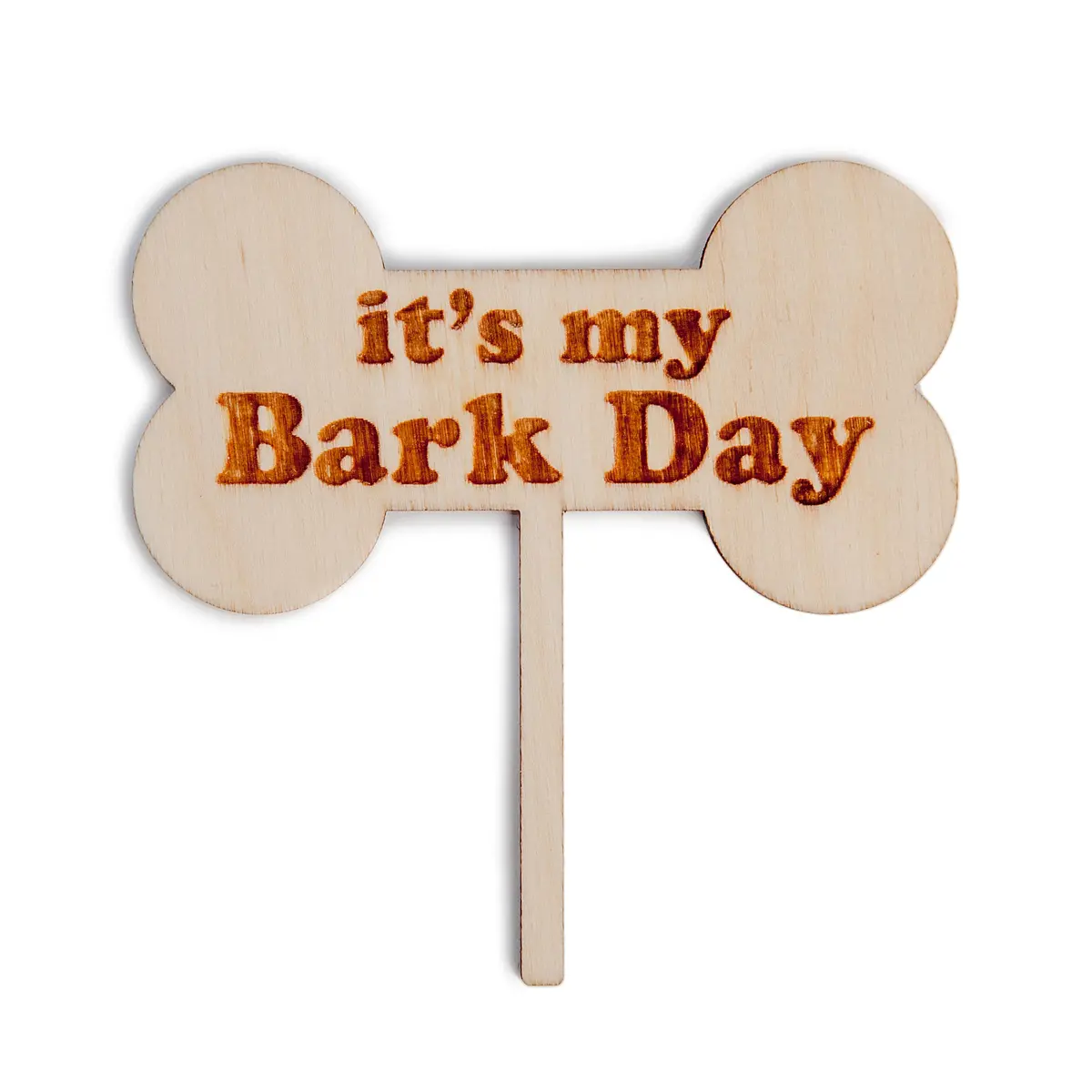 Playa Pup | "It's My Bark Day" Cake Topper 1