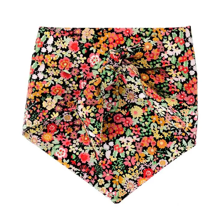 Modern Beast | Black Floral Neckwear 1