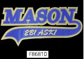 Mason Swoosh Patch 1