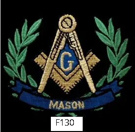 Mason Wreath Patch 1