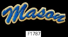 Mason Small Rocker Patch 1