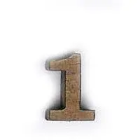 Petite Peel-N-Stick Single Numbers 1
