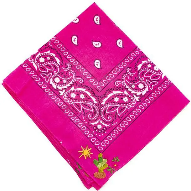 Nativa | Cactus Bandana In Pink 1