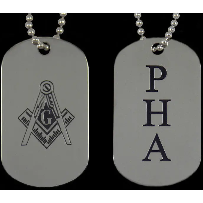 Mason Pha Double Sided Dogtag 1