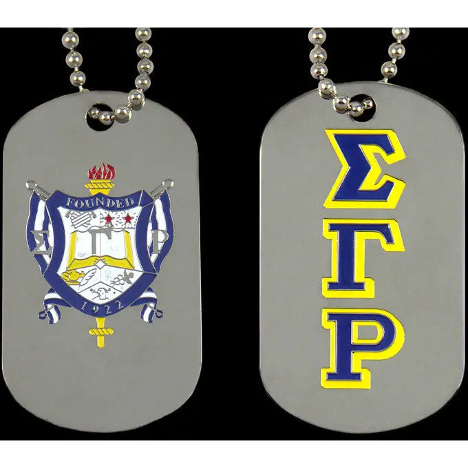 Sigma Gamma Rho Double Sided Dogtag 1
