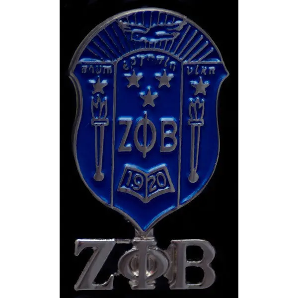 Zeta Phi Beta Shield Pin 1