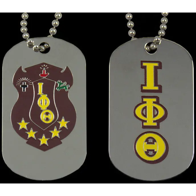 Iota Phi Theta Double Sided Dogtag 1