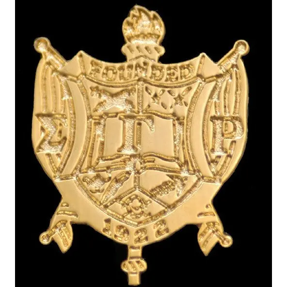 Sigma Gamma Rho Sandblast Shield Pin 1