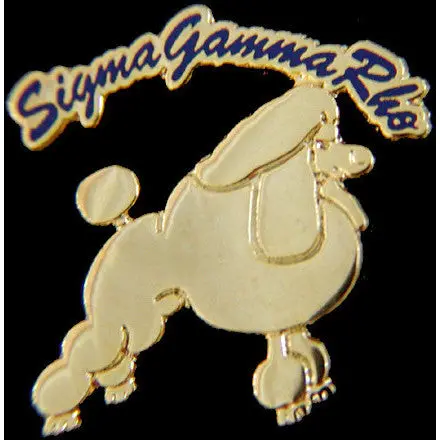 Sigma Gamma Rho Rocker Mascot Pin 1