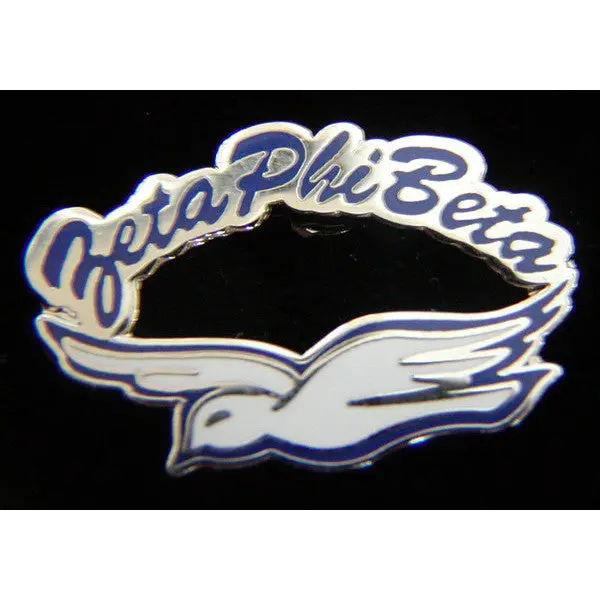 Zeta Phi Beta Rocker Mascot Pin 1