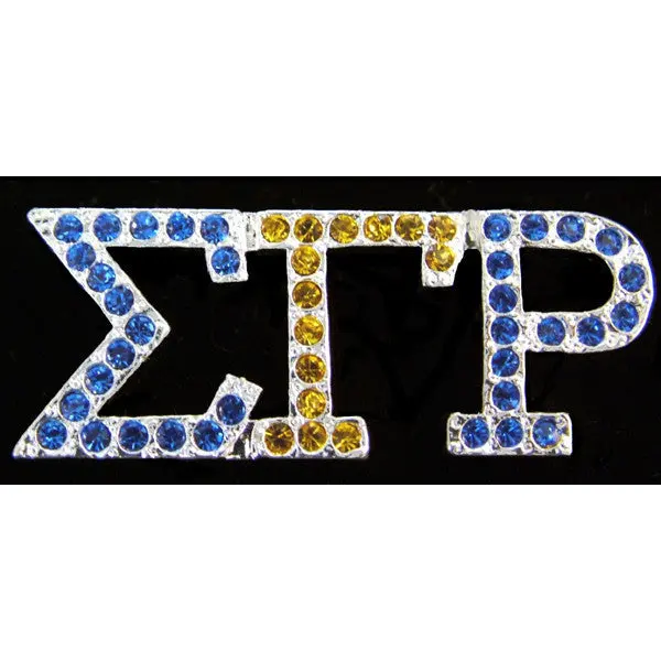 Sigma Gamma Rho Austrian Crystal Pin 5 1